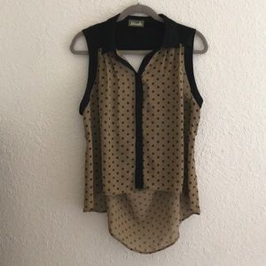 Maude Brown and Black Shirt